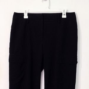Dalia Black Cargo Pants Sz 12